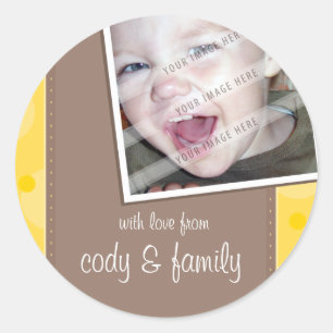 FOTO STICKER SIEGEL:: frech gepunktet 4