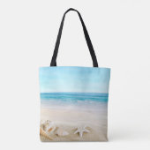 Foto Strand Sommerurlaub Tasche (Rückseite)