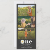 Foto Strip Einladung zum Geburtstag (Vorderseite)