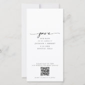 Foto Strip Save the Date Foto Stand Hochzeitstag (Rückseite)