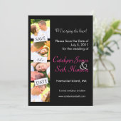 Foto Strip Save the Date! Save The Date (Stehend Vorderseite)