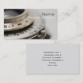 Foto Studio Business Card Visitenkarte (Vorne/Hinten)