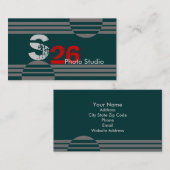 Foto Studio Fotograf Original Visitenkarten Visitenkarte (Vorne/Hinten)