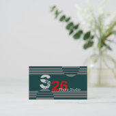 Foto Studio Fotograf Original Visitenkarten Visitenkarte (Stehend Vorderseite)