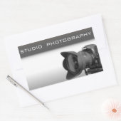 Foto Studio Rechteckiger Aufkleber (Umschlag)