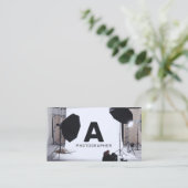 Foto Studio Session inspiriert Visitenkarte (Stehend Vorderseite)