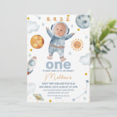 Foto Sun Erster Rundgang durch die Sonne 1. Geburt Einladung (Stehend Vorderseite)