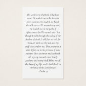 Foto Sunset Memorial Praetkarte (Rückseite)