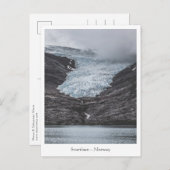 Foto Svartisen Glacier Postkarte (Vorne/Hinten)