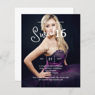 FOTO SWEET 16 Modernes, elegantes Budget Geburtsta
