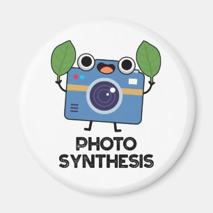 Foto Synthese Funny Camera Puff Magnet