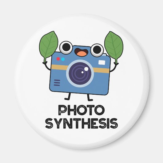 Foto Synthese Funny Camera Puff Magnet (Vorne)