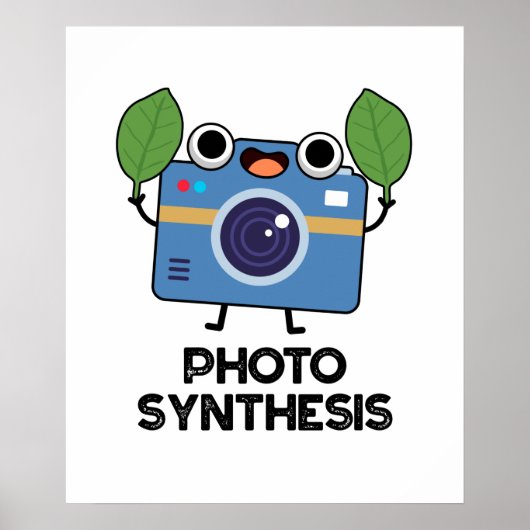 Foto Synthese Funny Camera Puff Poster (Vorne)