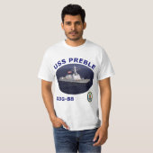 Foto-T-Shirt DDG 88 USS Preble T-Shirt (Vorne ganz)