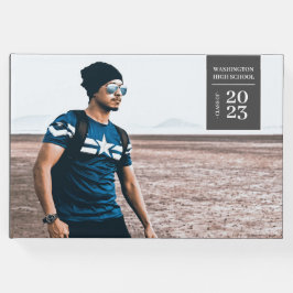 Foto Tab Abschluss Grau Gästebuch