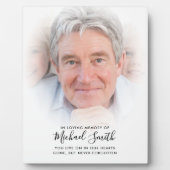 Foto-Tabletop-Plaque für benutzerdefinierte Textme Fotoplatte (Vorderseite)