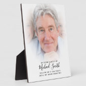 Foto-Tabletop-Plaque für benutzerdefinierte Textme Fotoplatte (Seite)