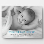 Foto Tabletop Plaque mit Easel Fotoplatte (Vorderseite)