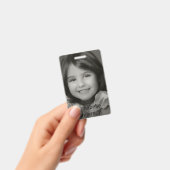 Foto-Tag für Kinder personalisieren Ausweis (Handheld)