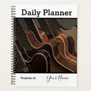 Foto Tagesplaner Gitarre Thema HAMbWG Planer
