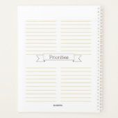 Foto Tagesplaner mit Pferd - HAMbWG Planer (Rückseite)