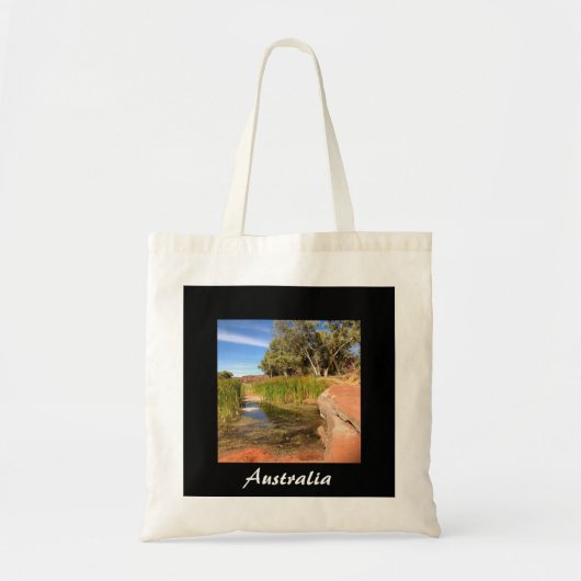 Foto-Taschentasche des Australiers outback Tragetasche (Vorne)