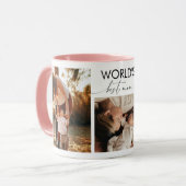 Foto-Tasse "Beste Mutter der Welt" Tasse (Vorderseite Links)