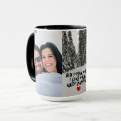 Foto-Tasse der Gewohnheits-15oz (addieren Sie Tasse (Vorderseite Links)