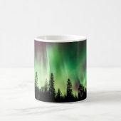 Foto-Tasse für hellgrüne Nordlichter Kaffeetasse (Mittel)