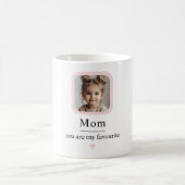 Foto-Tasse für personalisierte Mama | Du bist mein Kaffeetasse (Mittel)