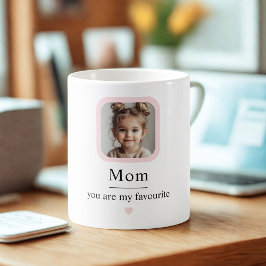 Foto-Tasse für personalisierte Mama | Du bist mein Kaffeetasse