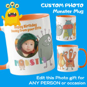 FOTO TASSE KIDS Kleine Monster VATER MAMA GRANDPA