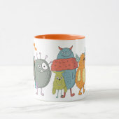 FOTO TASSE KIDS Kleine Monster VATER MAMA GRANDPA (Zentrum)