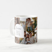 Foto Tasse Moderne beste Mama je Tasse (Vorderseite Links)