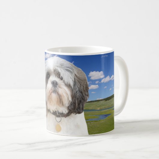 Foto-Tasse Shih Tzu Kaffeetasse (VorderseiteRechts)