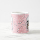 Foto Tasse Sublimierung Rosa Tasse Wrap (Mittel)