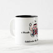 Foto-Taucher-Kaffee-Tasse Zweifarbige Tasse (Vorderseite Links)