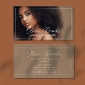 Foto Taupe Brown Scrpit Freelance Fotograf Visitenkarte