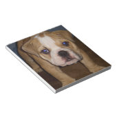 Foto Te, Vorlage Notepad Notizblock (angewinkelt)