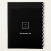 Foto-Team Schwarz-weiß Planer (Rückseite)