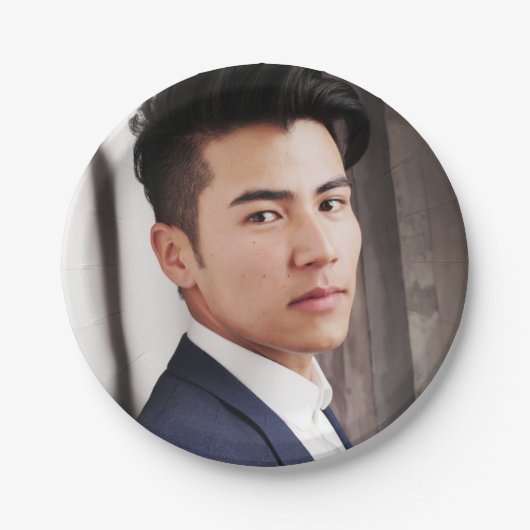 Foto-Teller: Graduiertenplatte Pappteller (Vorderseite)