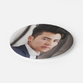 Foto-Teller: Graduiertenplatte Pappteller (Schrägansicht)