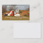 Foto Template Agriculture Business Visitenkarte (Vorne/Hinten)