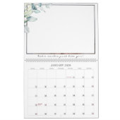 Foto Template Greenery Brother ID931 Kalender (Jan 2026)