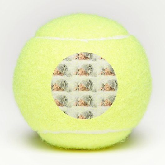 Foto Tennisbälle (Vorderseite)