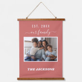 Foto Terracotta-Erdnamenskript Wandteppich Mit Holzrahmen (Vorderseite)