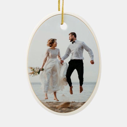 Foto Terracotta Wasserfarbe Mond Keramik Ornament (Hinten)