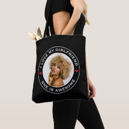 Foto Text Herz I Liebe Meine Phantastische Freundi Tasche