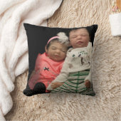 Foto / Text hinzufügen - Kissen 16" x 16" (Decke)