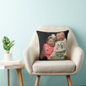 Foto / Text hinzufügen - Kissen 16" x 16" (Stuhl )